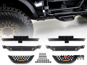 Ford Bronco Side Steps - Without Factory Rock Rails - IAG - 2 Piece